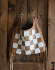 Honey Fringe Checkers