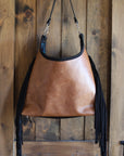 Black Fringe Checkers