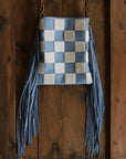 Sky Blue Checkers (