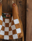Toast Fringe Checkers