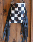 Black Marble Checkers (