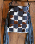 Black Marble Checkers (