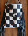 Black Marble Checkers (