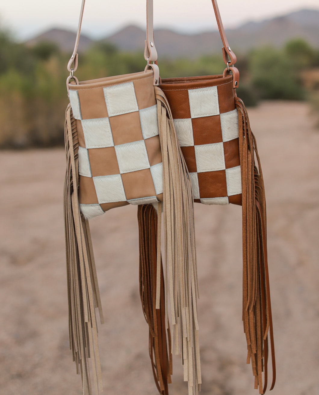 Mini Checkered Bags