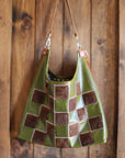 Lime & Chocolate Checkers