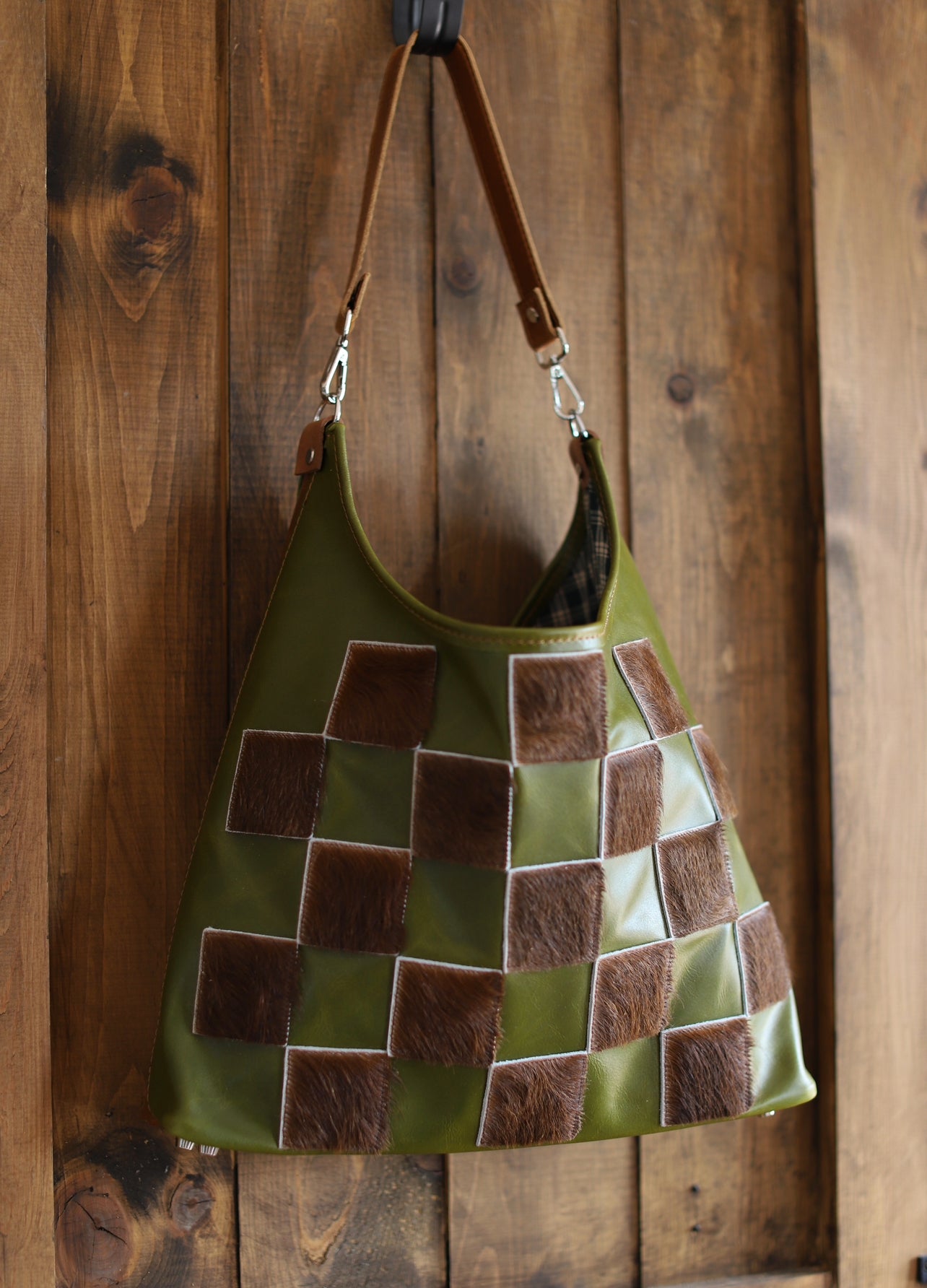 Lime &amp; Chocolate Checkers