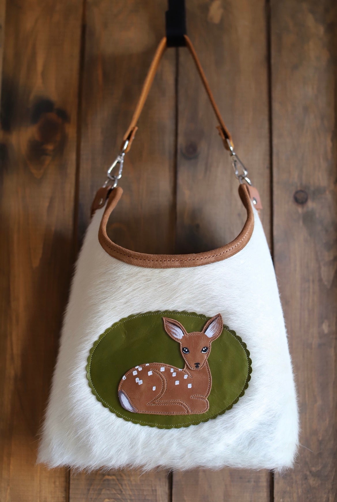 Mini White Hide Deer