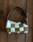 Olive Green Checkers