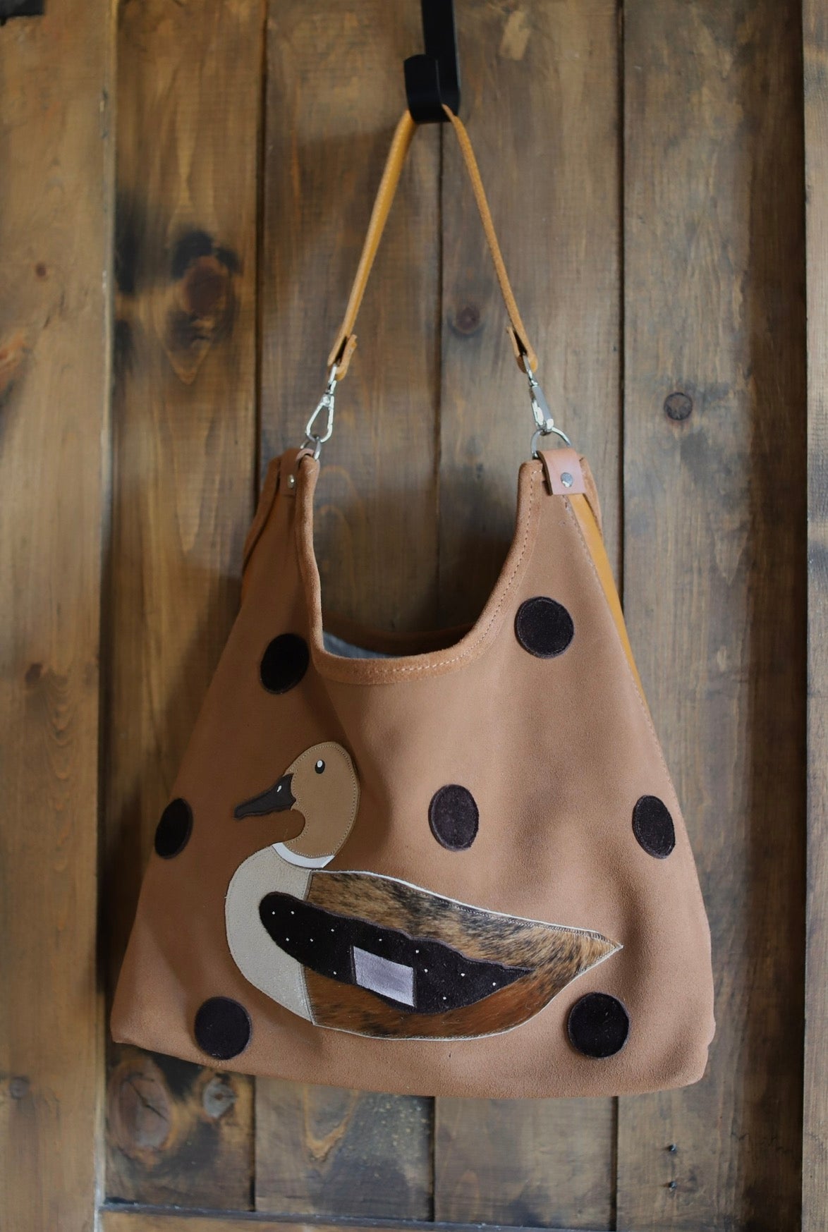 Chocolate Polka Dot Duck