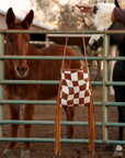 Twisted Checkers Bag