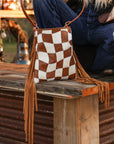 Twisted Checkers Bag